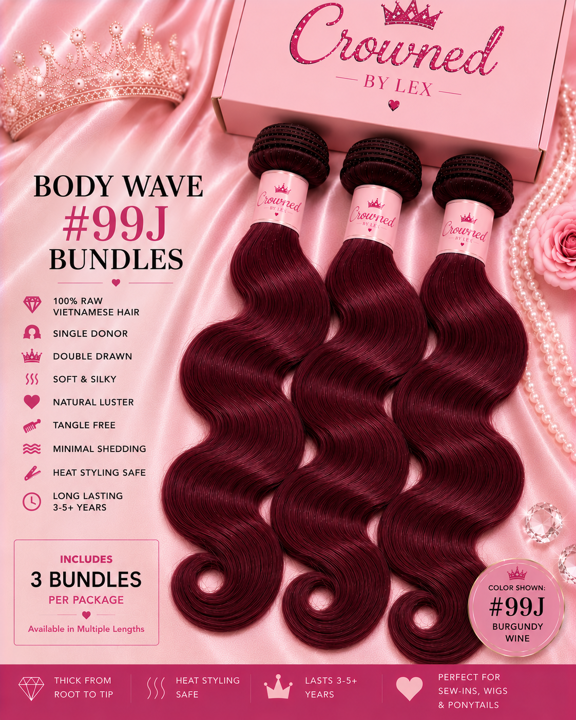 ✨ Body Wave #99J Bundle ✨
