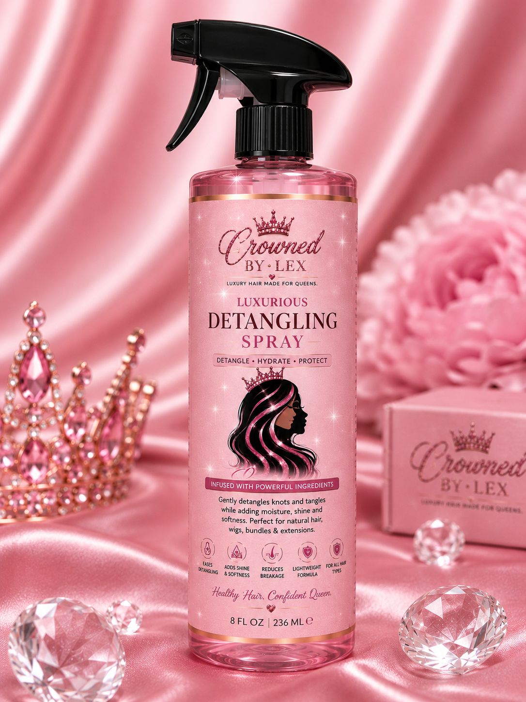 Detangling spray