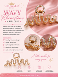 Rhinestone Hair clip