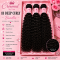 ✨1B deep curly Bundle ✨