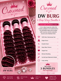 ✨ Deep Wave Burgundy Bundle ✨