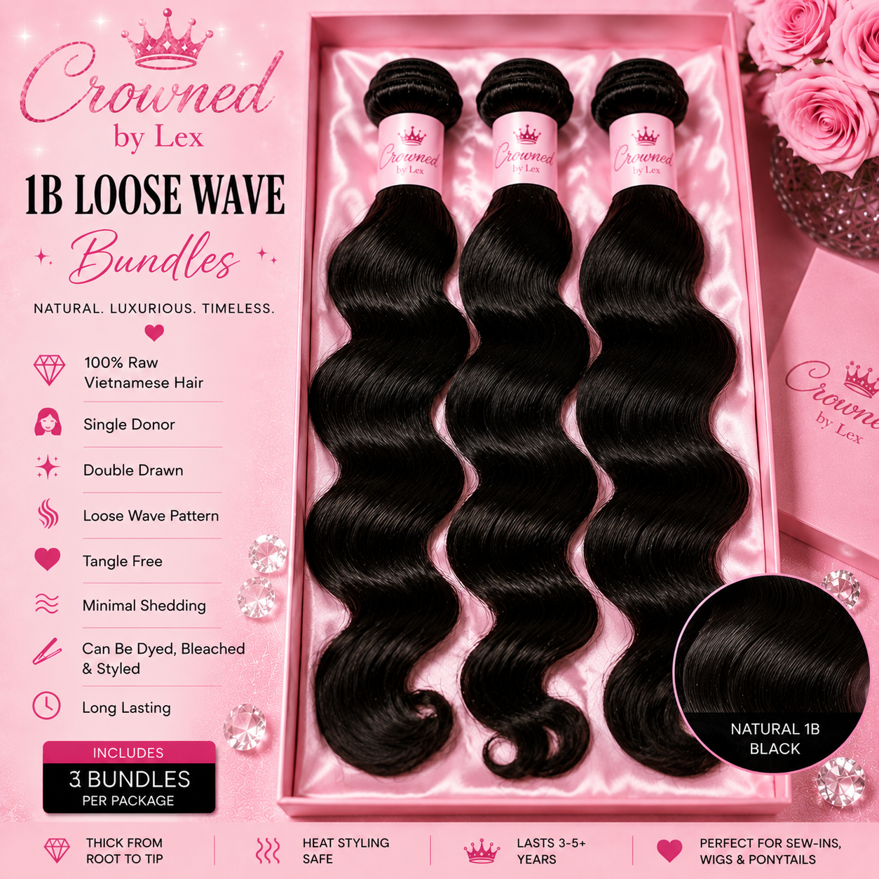 ✨ Loose Wave Bundle ✨