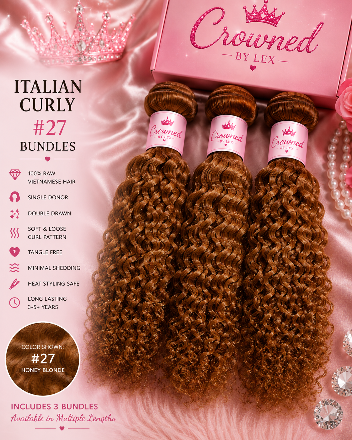 ✨Italian curly #27 Bundle ✨